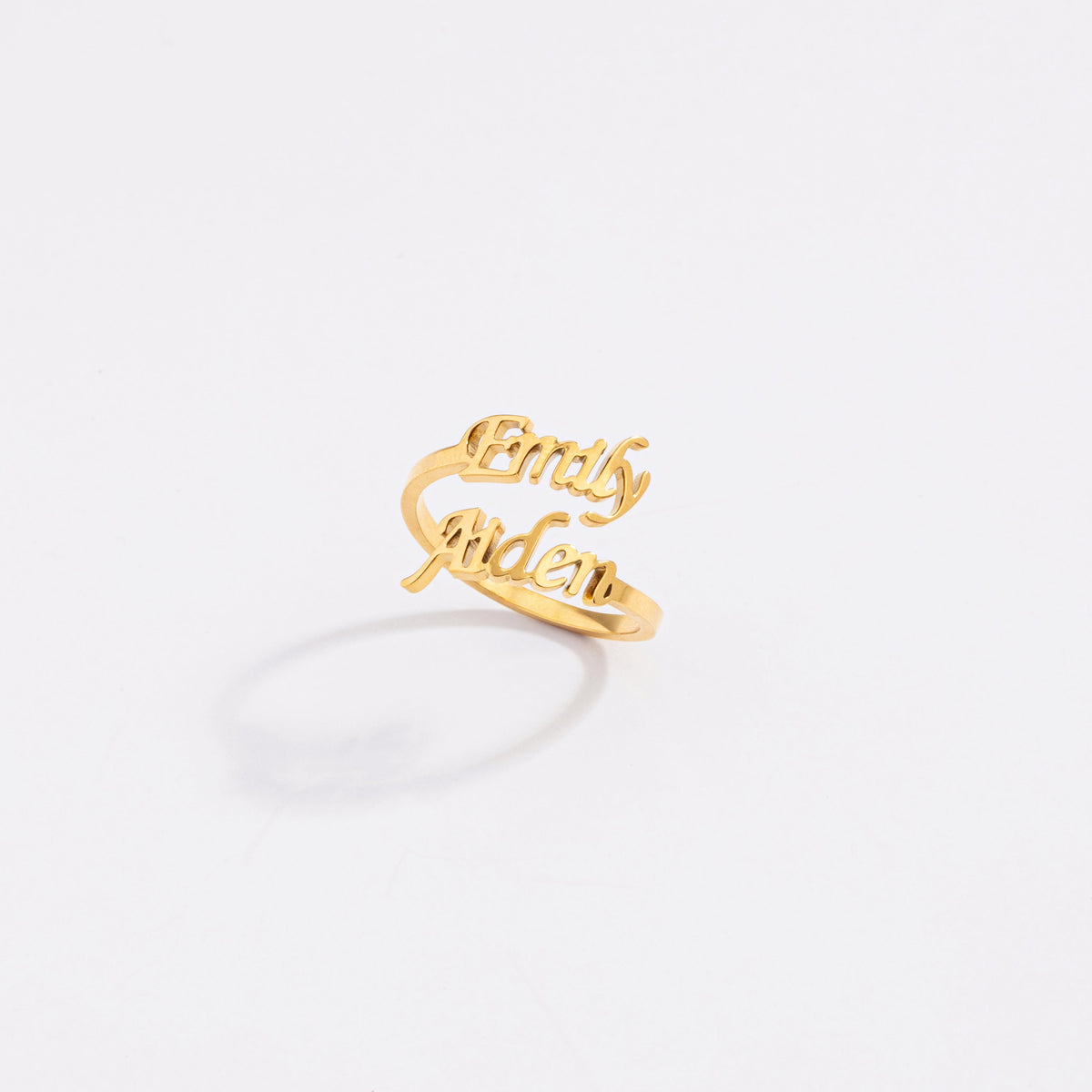 Anillo de Nombre Personalizado