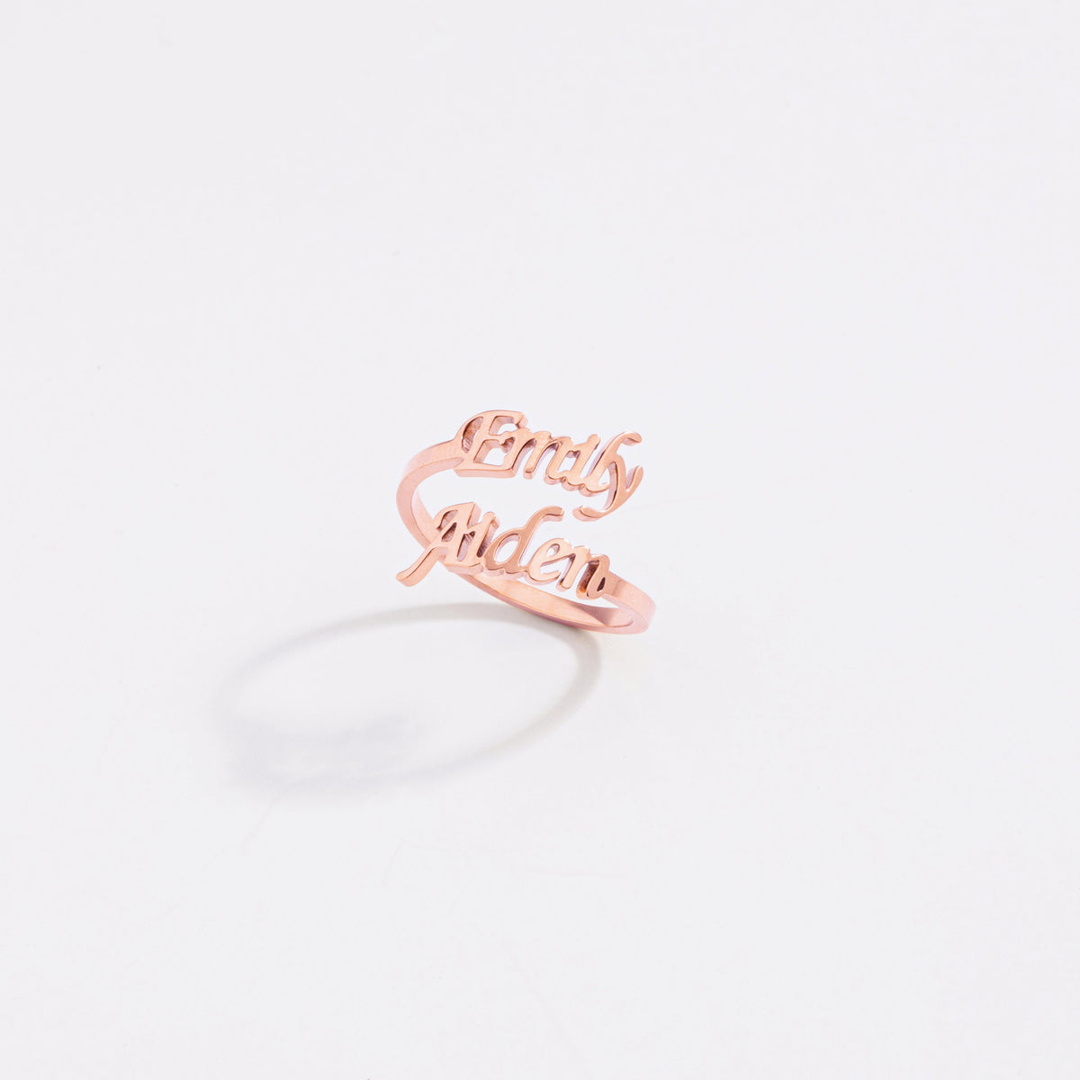 Anillo de Nombre Personalizado