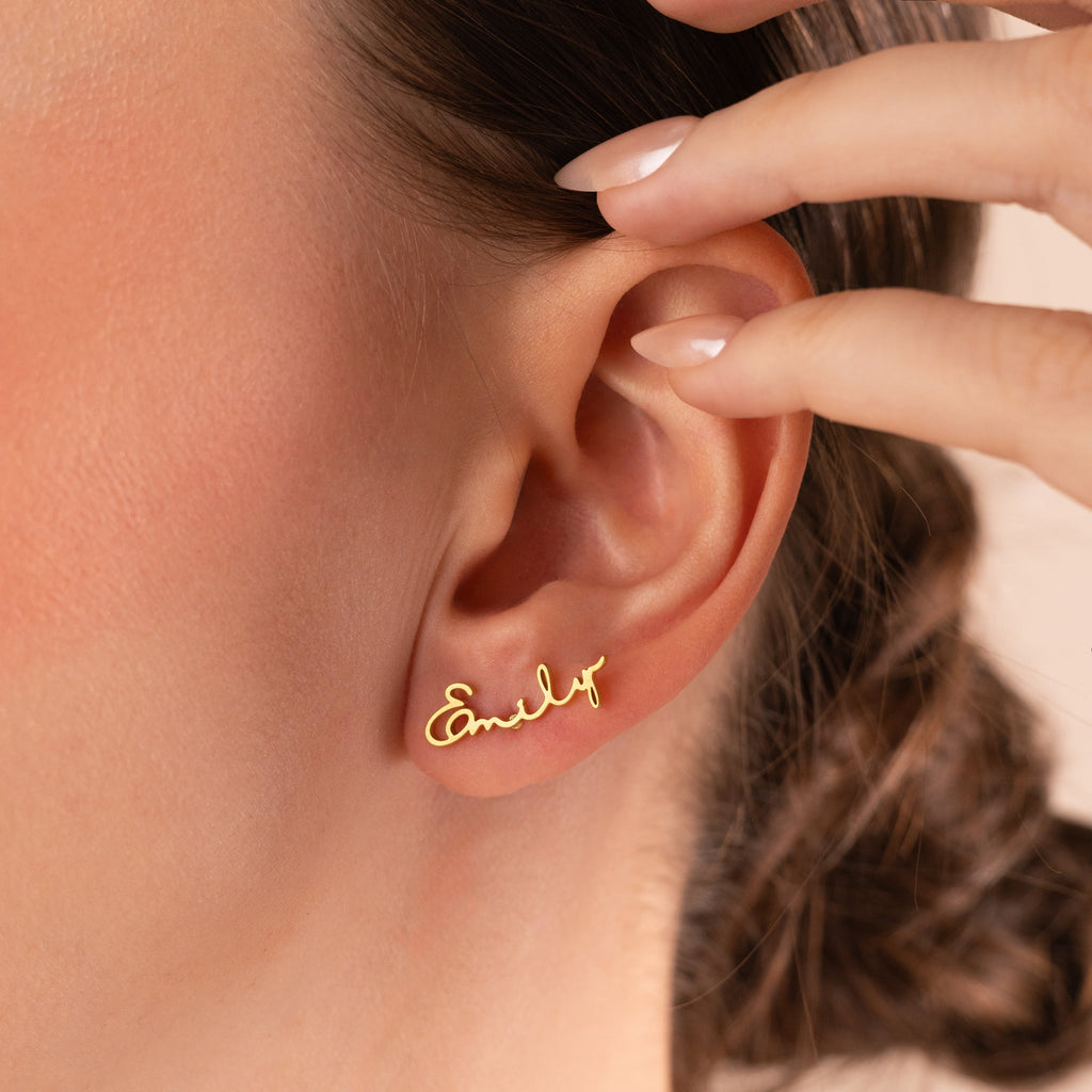 Pendientes Personalizados con Nombre