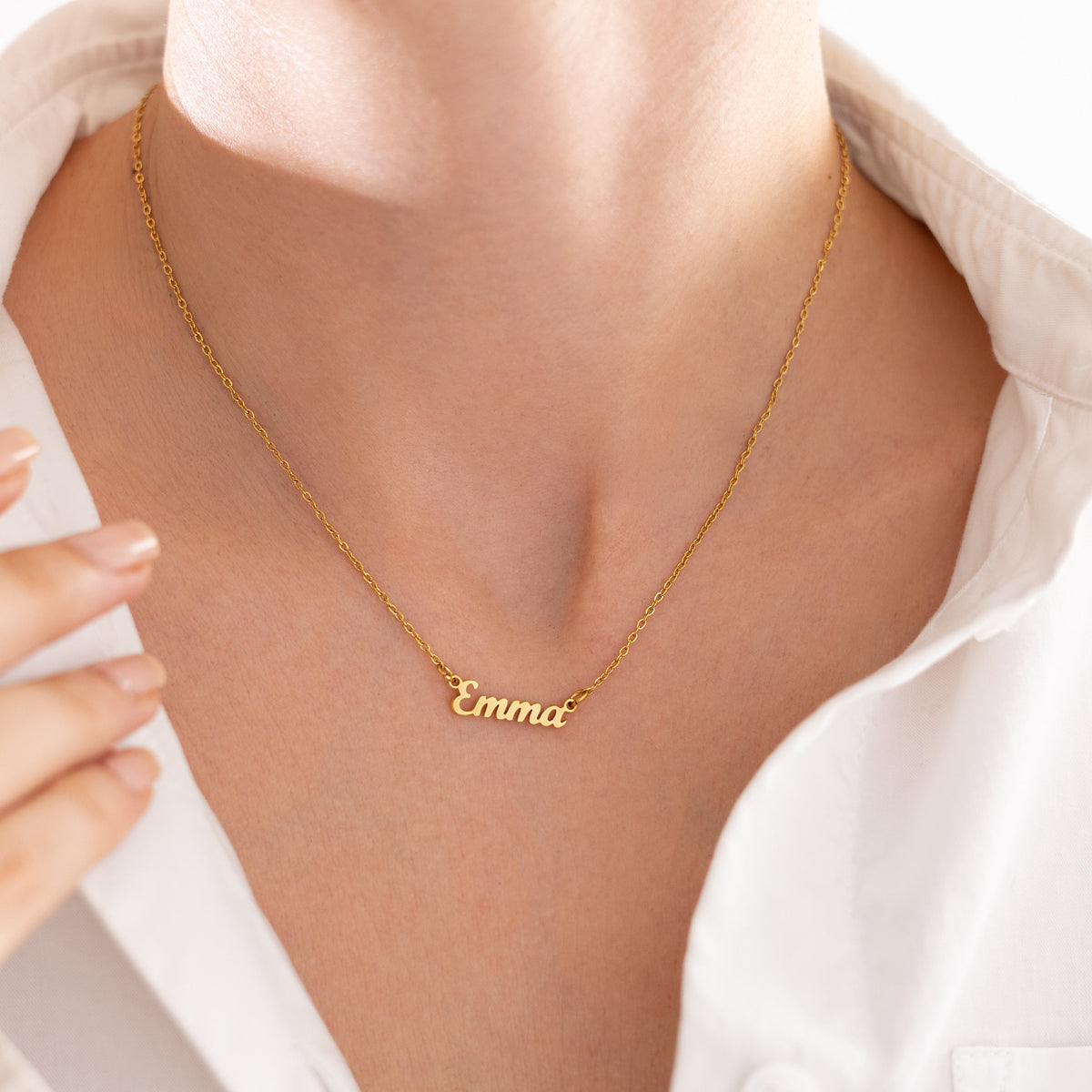 Collar de Nombre Personalizado