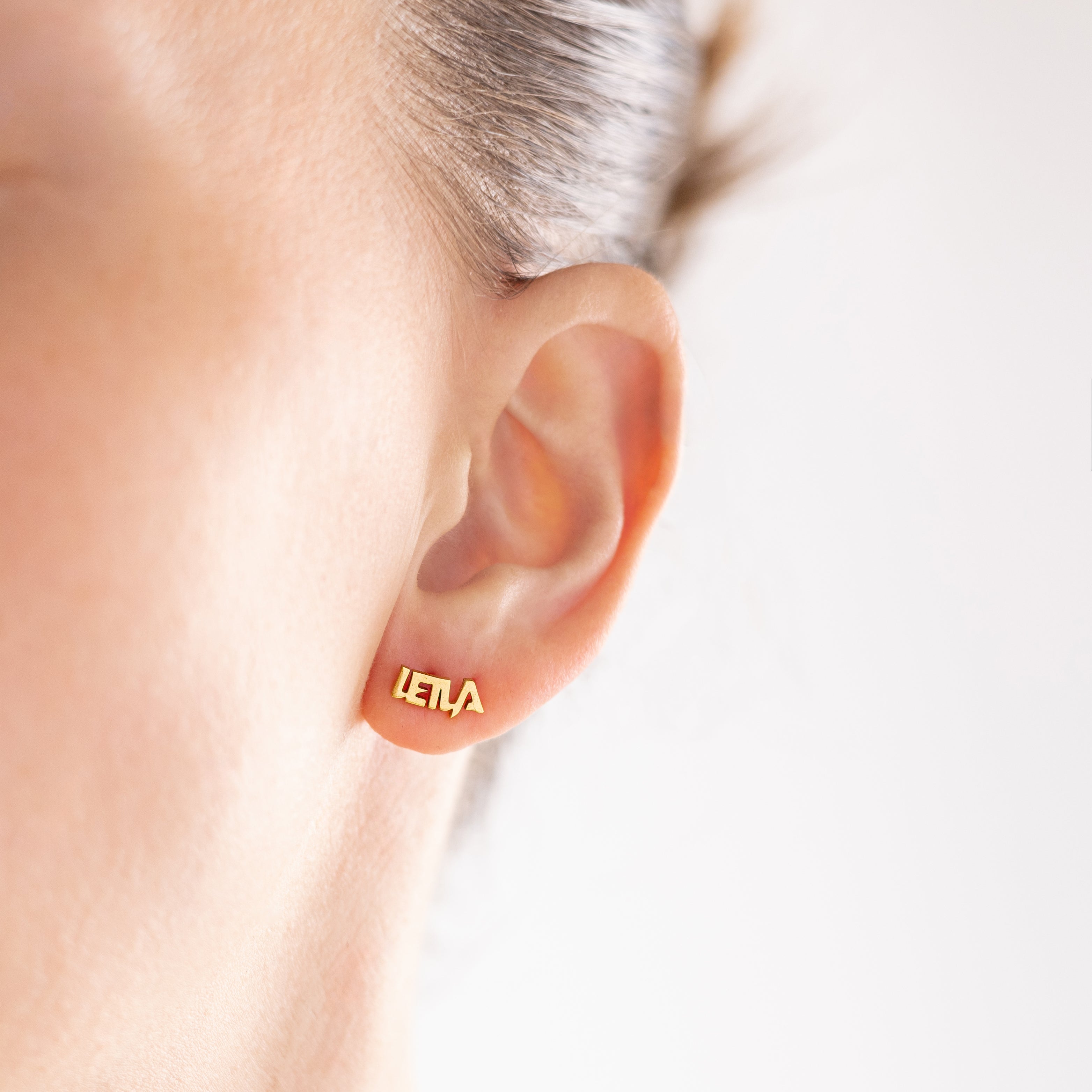 Pendientes de Nombre Personalizados