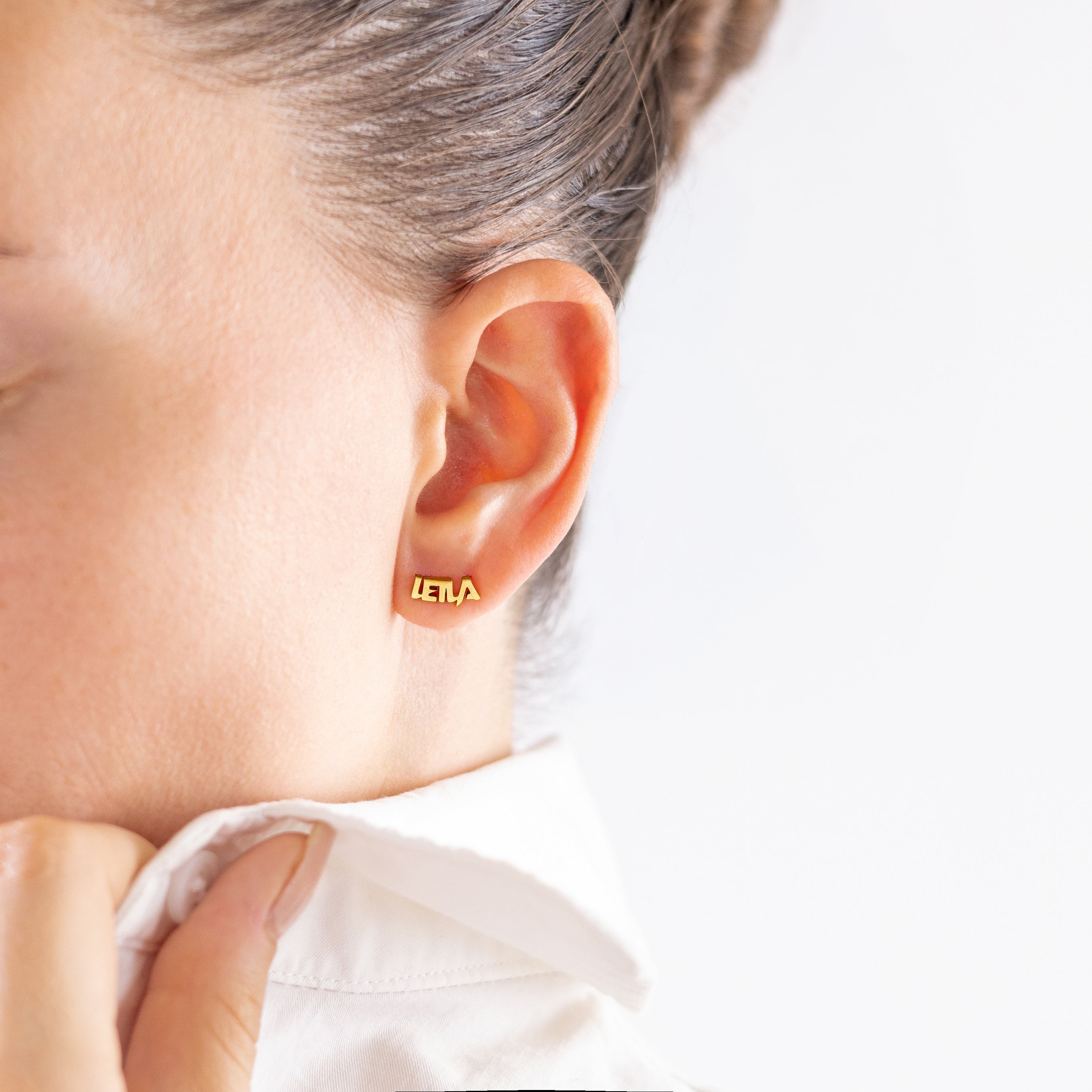 Pendientes de Nombre Personalizados