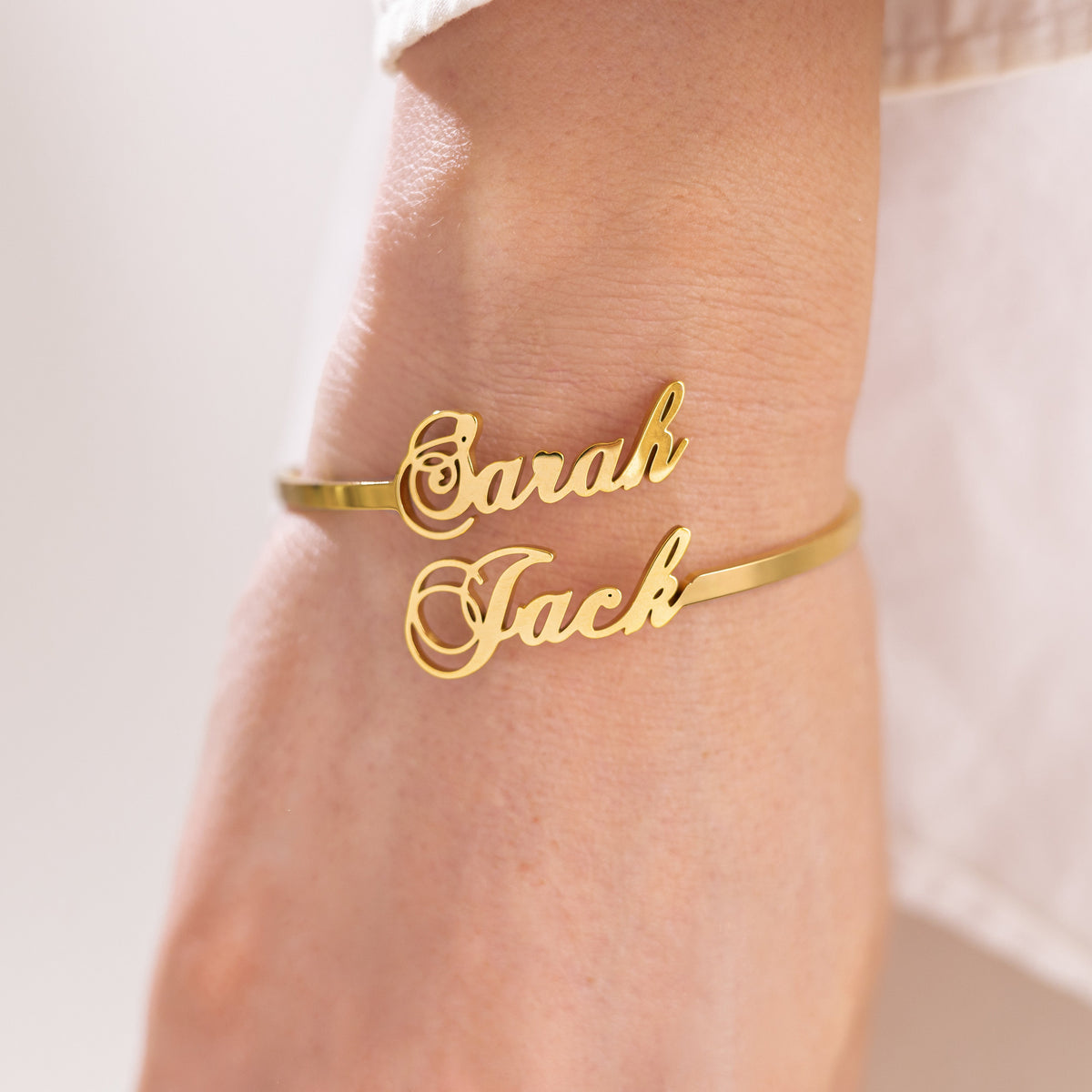 Pulsera Personalizada con Dos Nombres