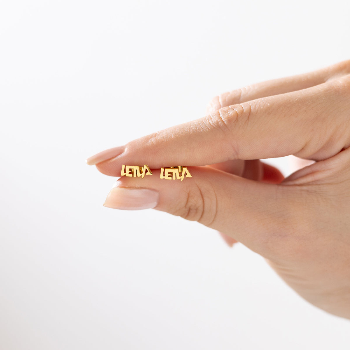 Pendientes de Nombre Personalizados