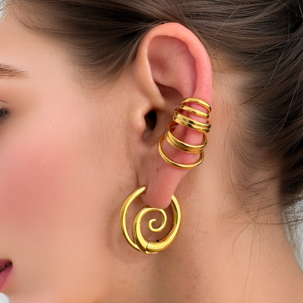 Pendientes en Espiral
