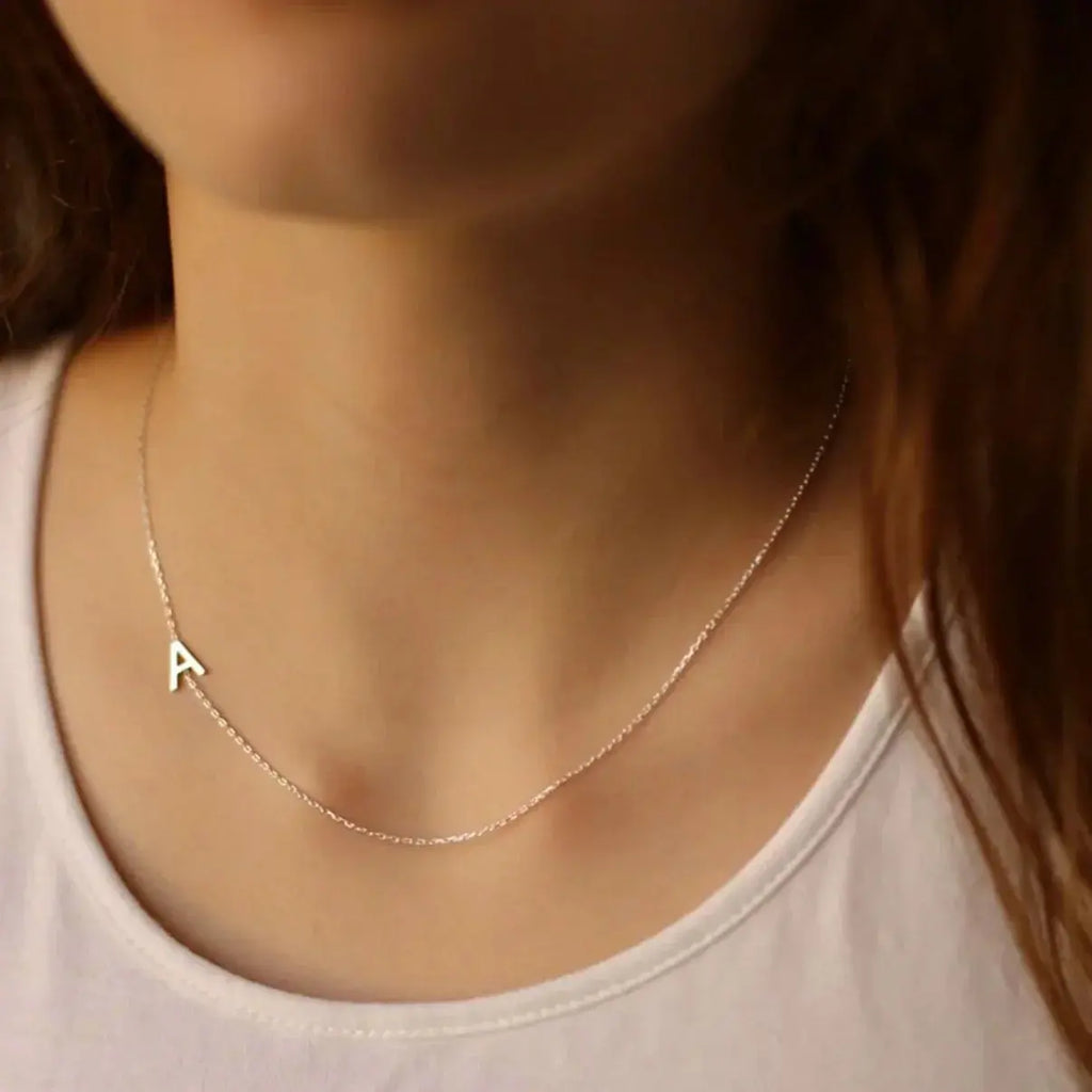Collar Inicial Personalizado Horizontal
