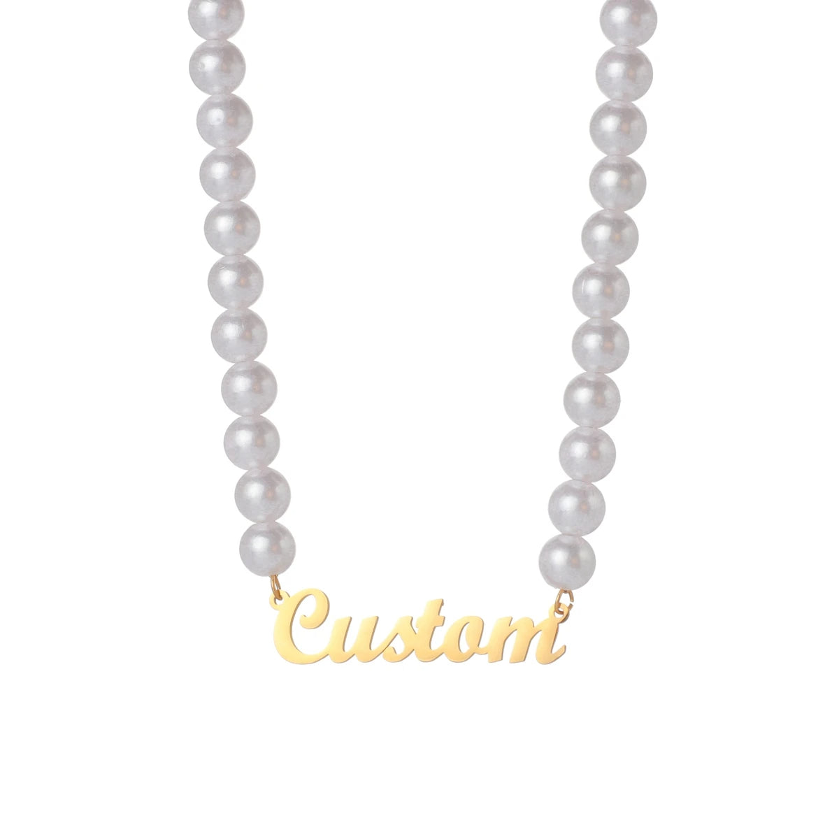 Collar Personalizado con Nombre de Perlas