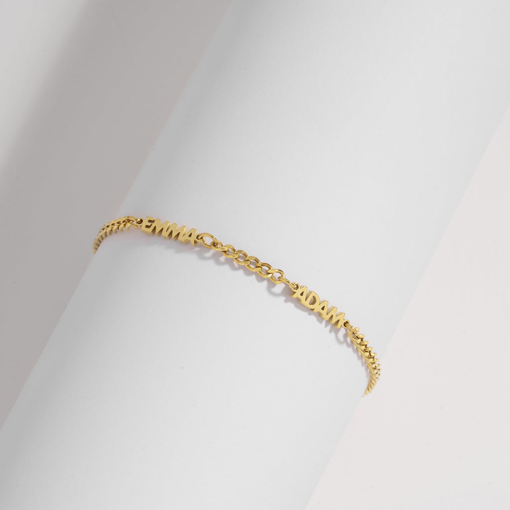 Pulsera de Nombre Personalizada