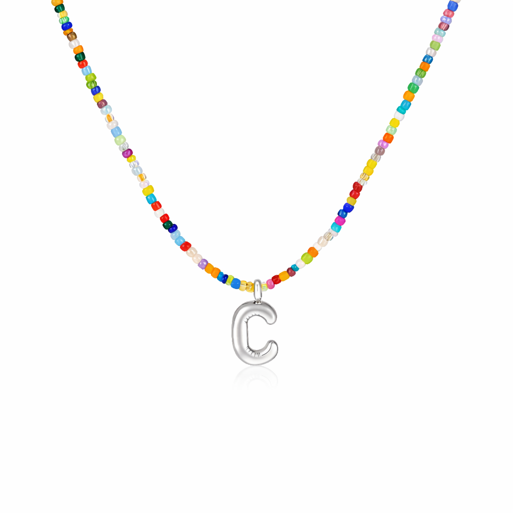 Collar de Inicial Colorida