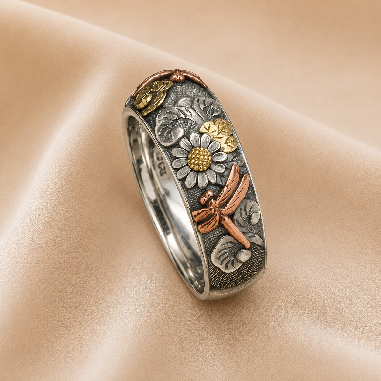 Anillo Jardín de Libélulas