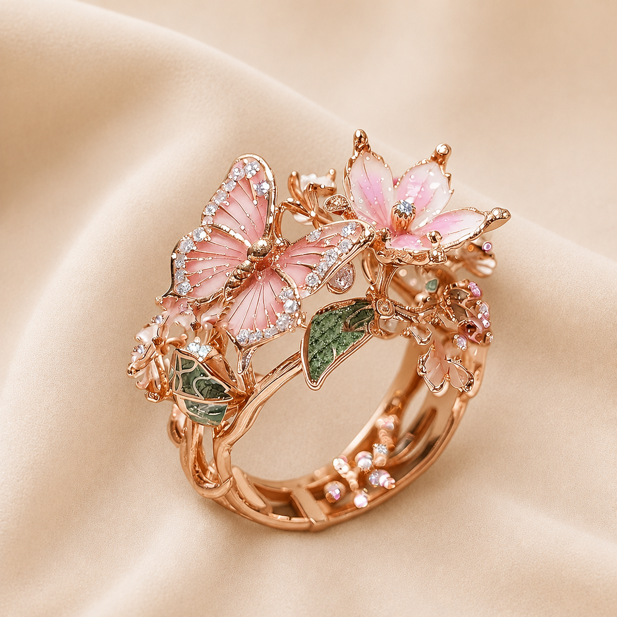 Anillo de Mariposa del Jardín de Transformación
