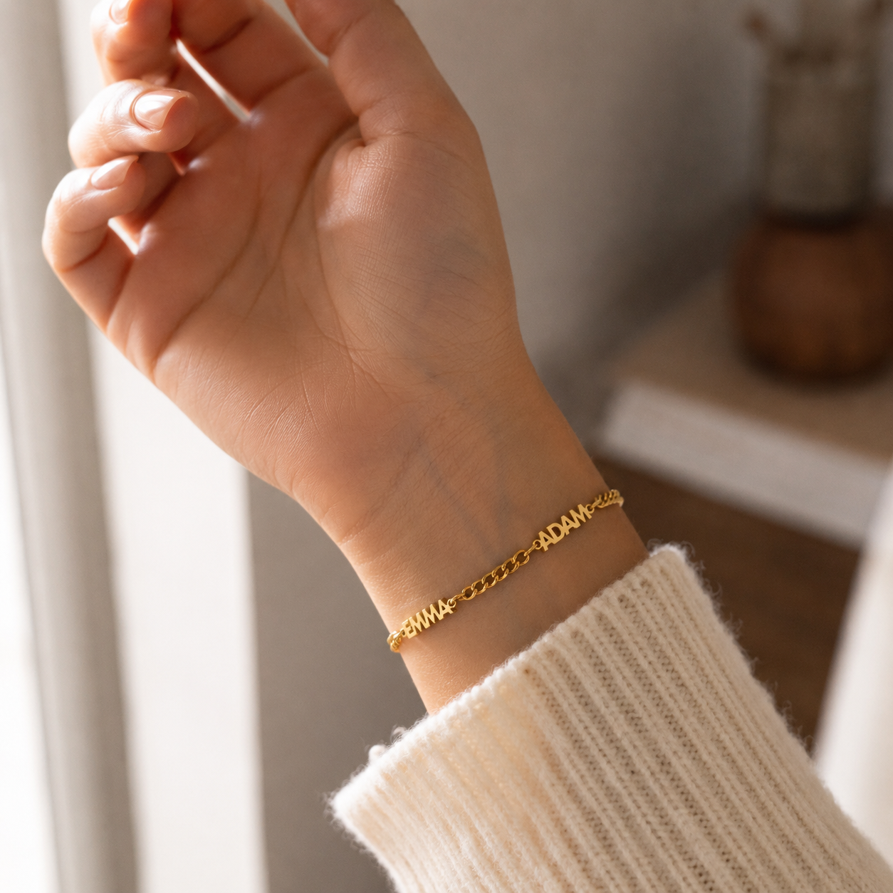 Pulsera de Nombre Personalizada