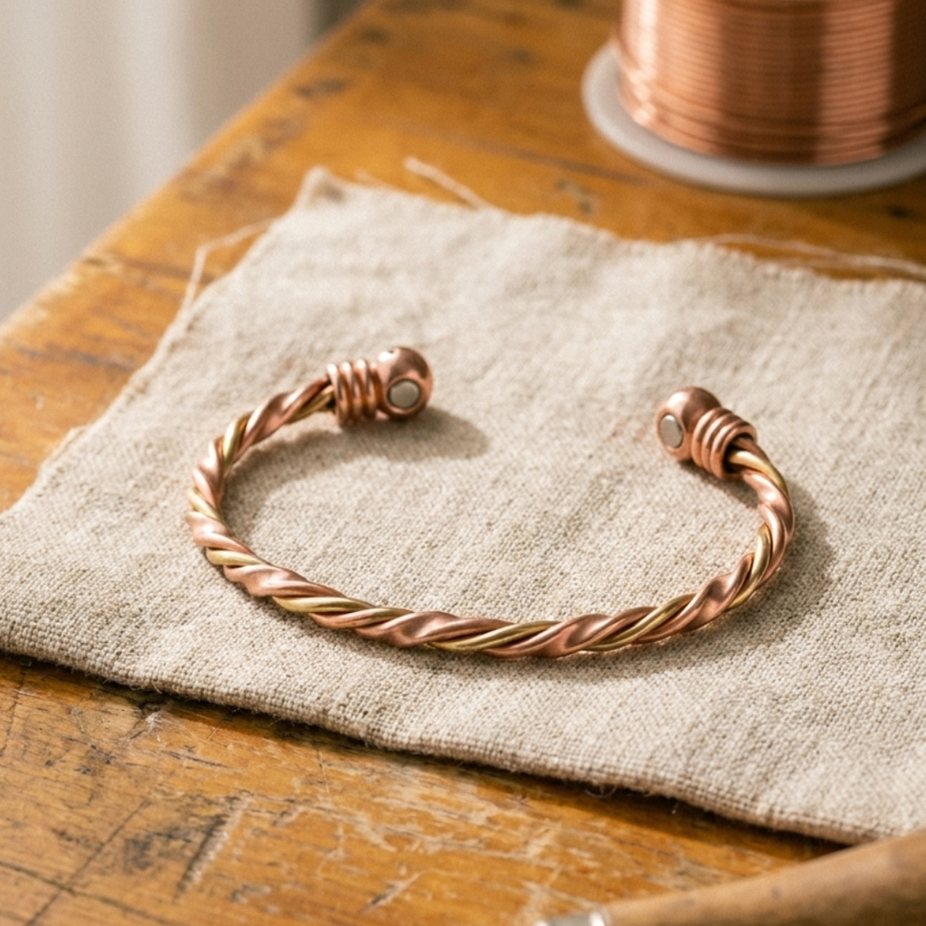 Orfebre Madrid - Pulsera de Cobre Río