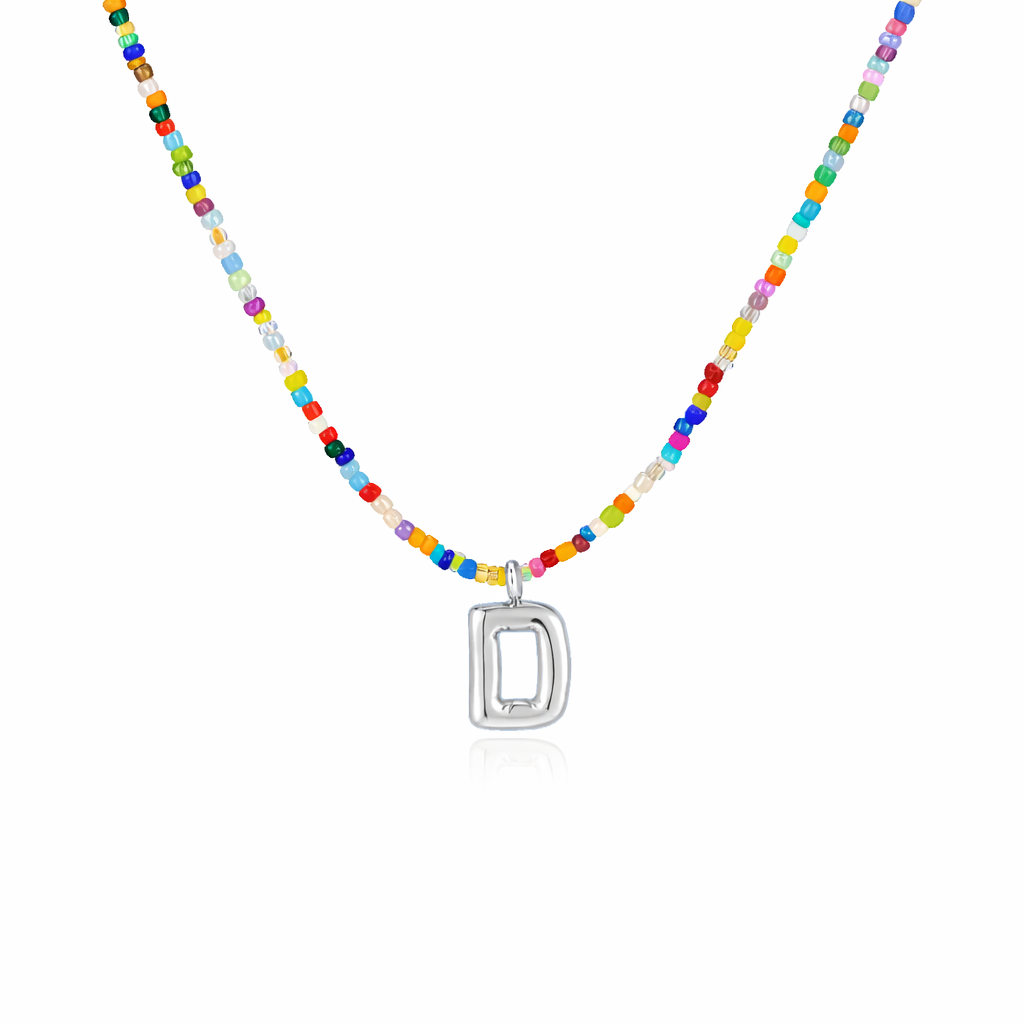 Collar de Inicial Colorida