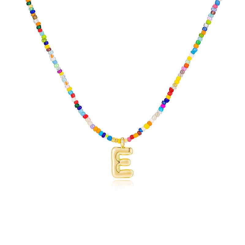 Collar de Inicial Colorida
