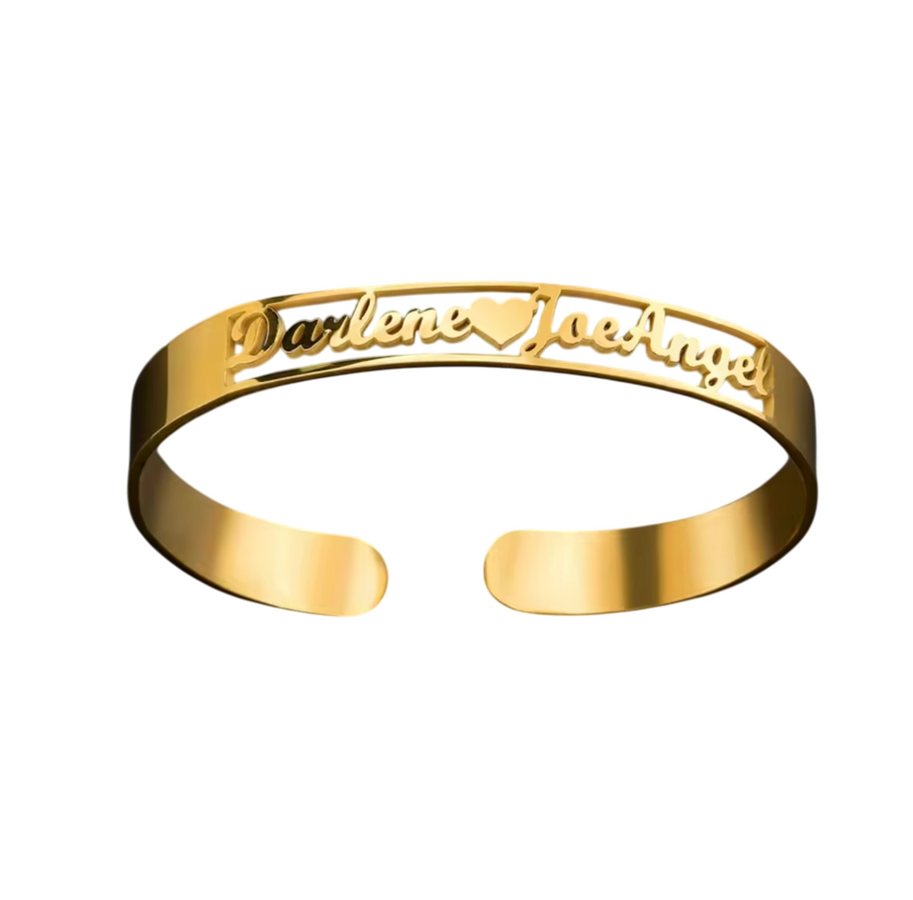 Pulsera de Corazón de Amor Personalizada