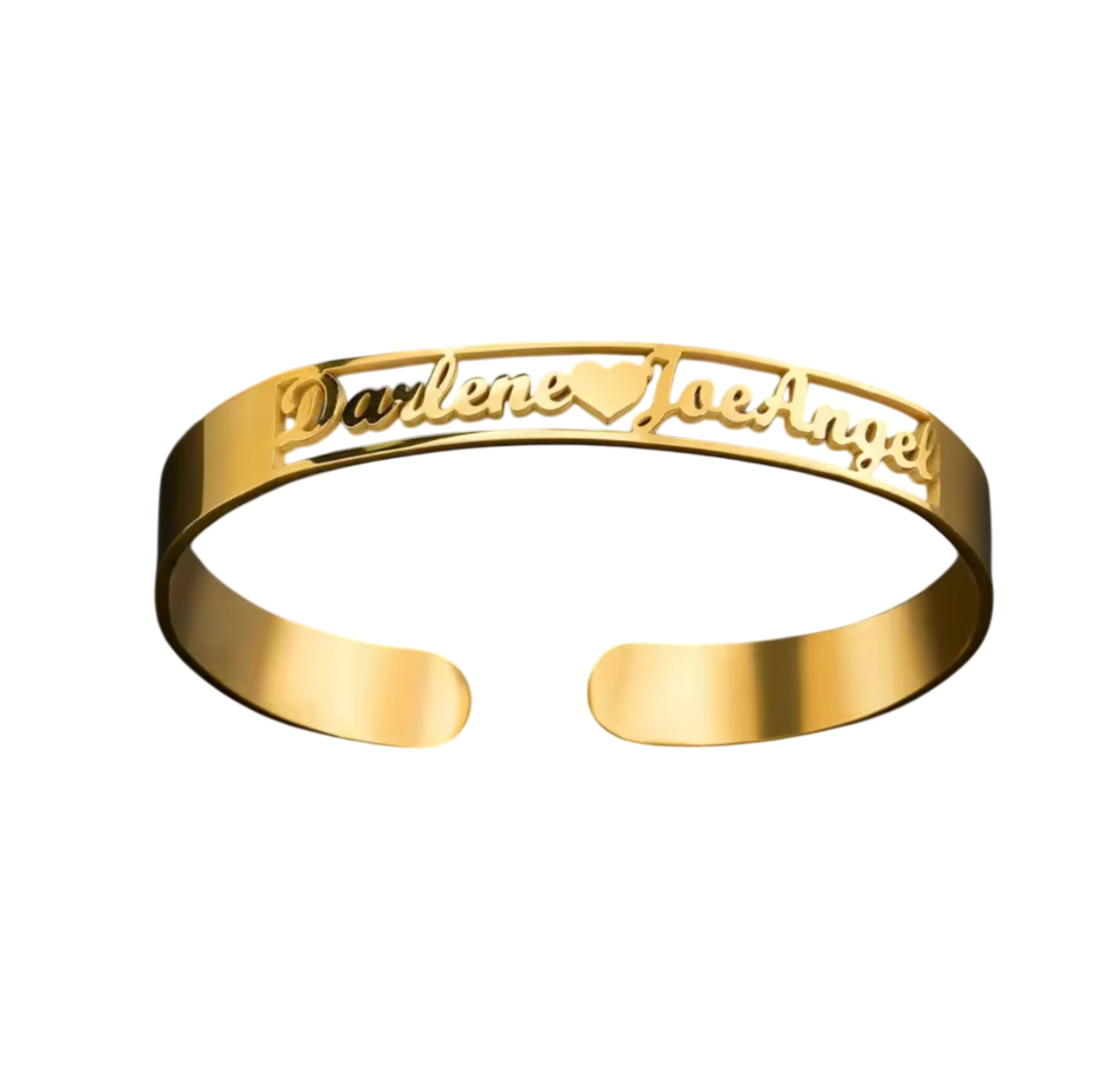 Pulsera de Corazón de Amor Personalizada