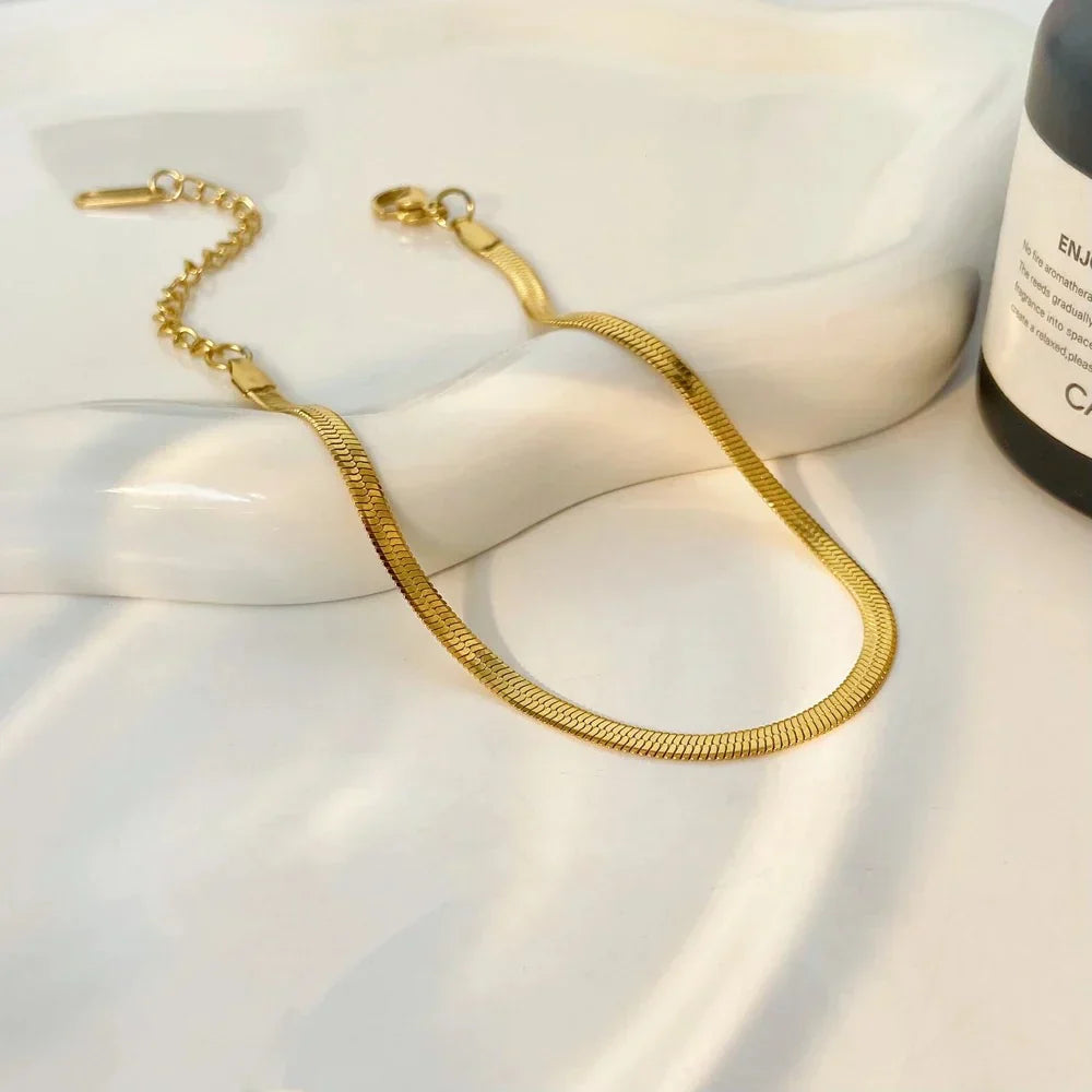 Tobillera Snake Personalizada con Charm