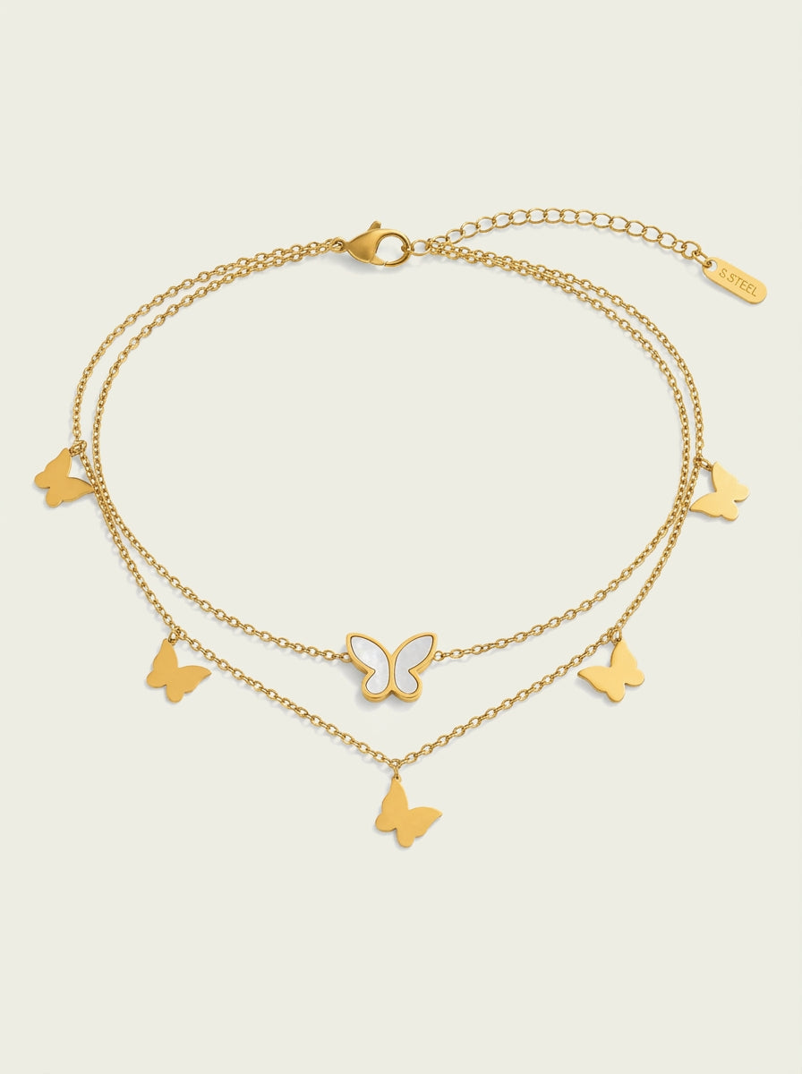 Tobillera de Mariposa