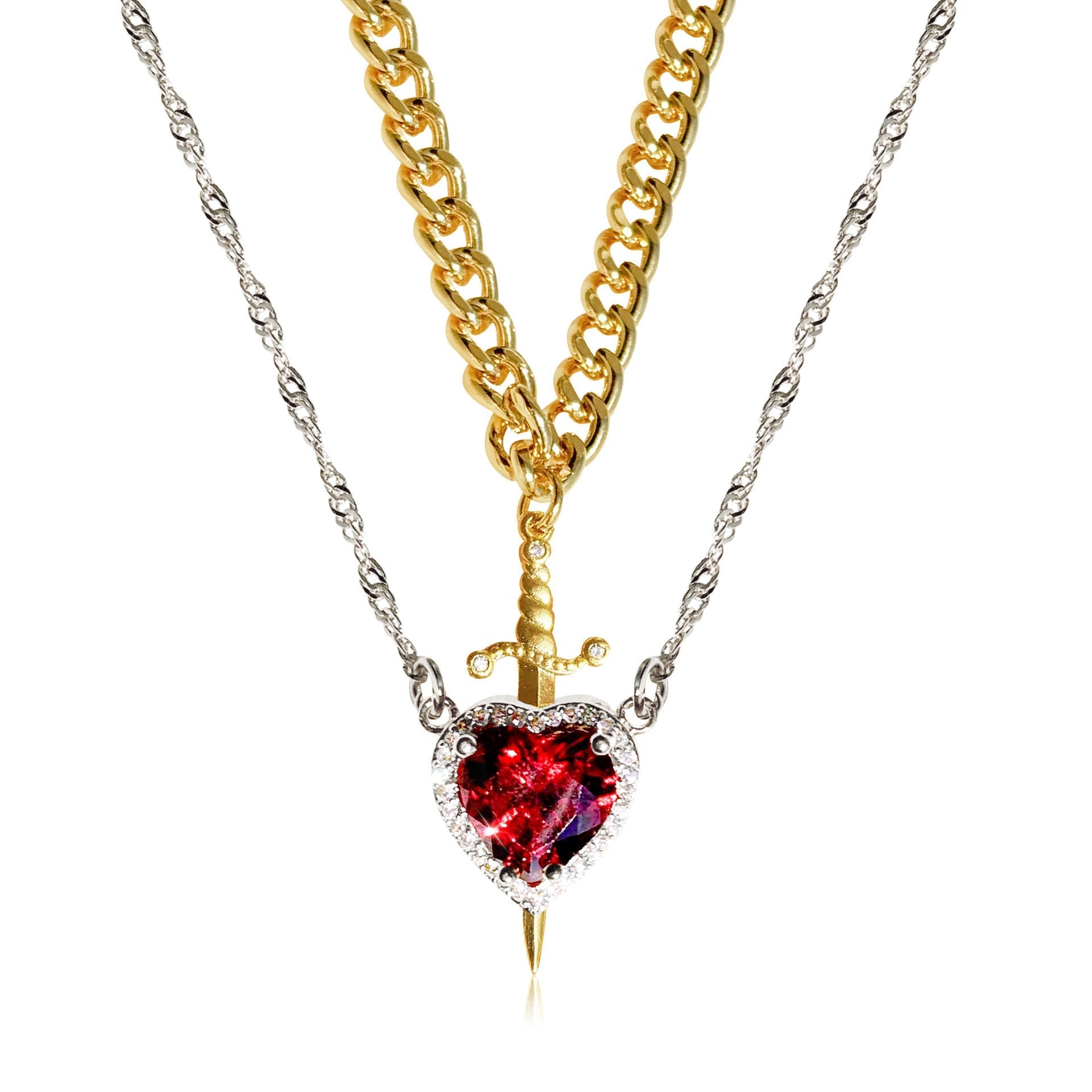 Set de Collares Príncipe y Princesa