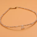 Collar con Piedras e Inicial