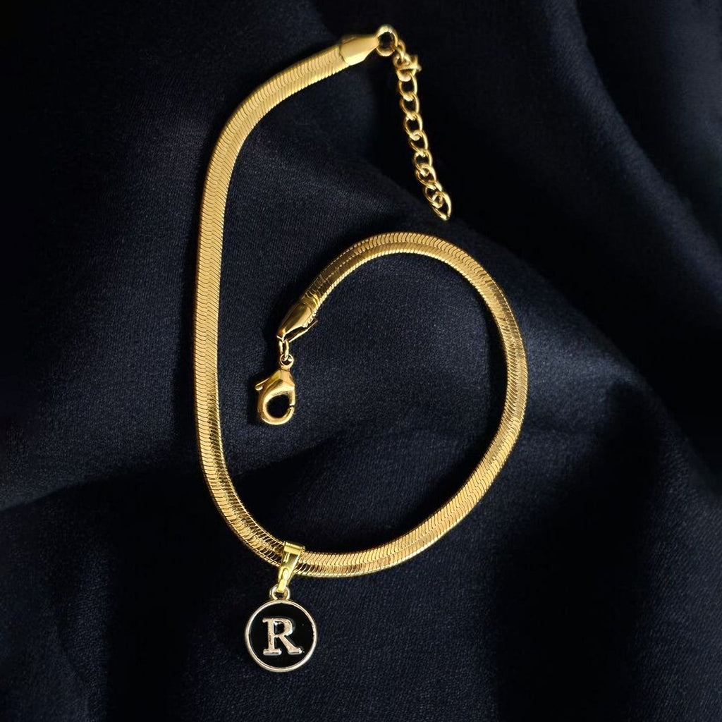 Tobillera Snake Personalizada con Charm