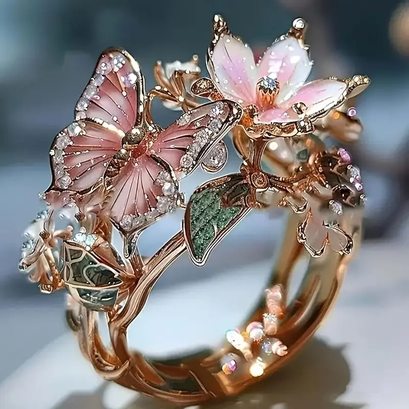 Anillo de Mariposa del Jardín de Transformación
