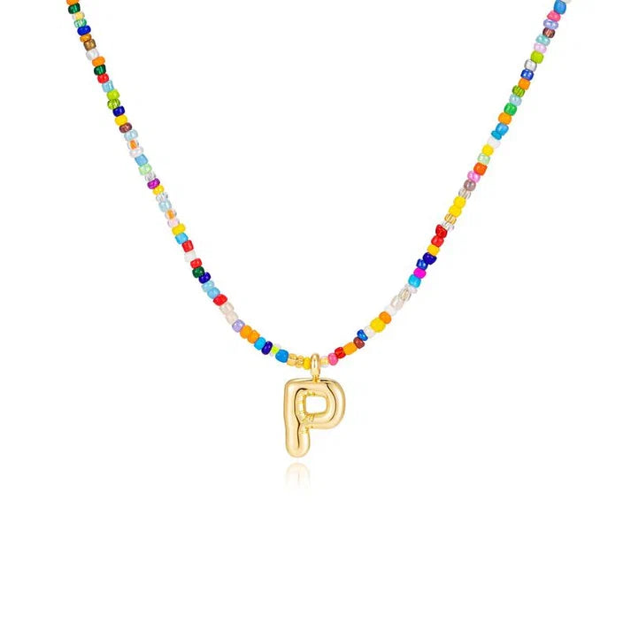 Collar de Inicial Colorida