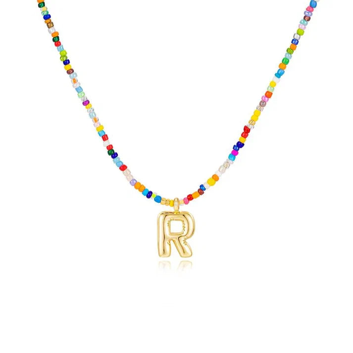Collar de Inicial Colorida