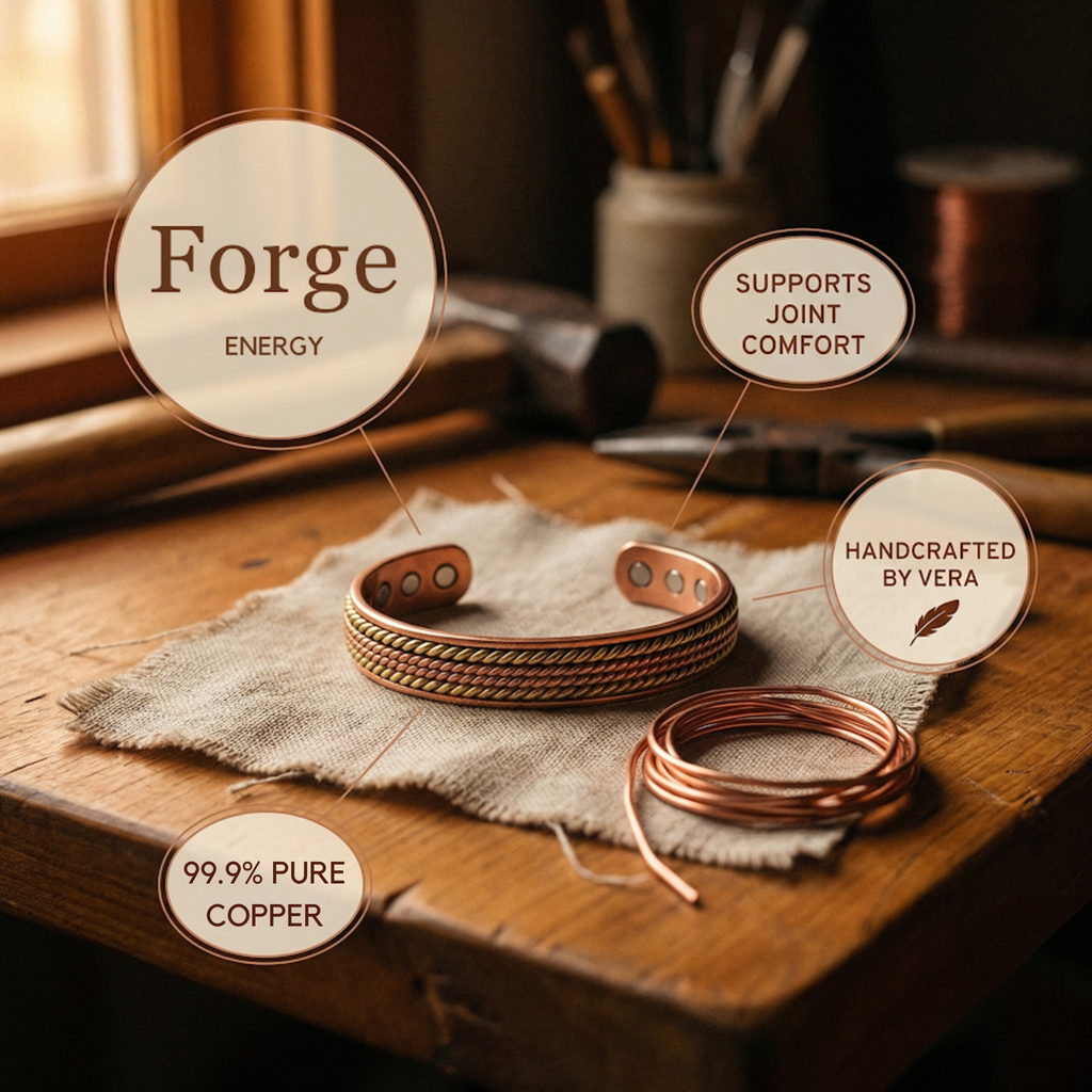Orfebre Madrid - Pulsera de Cobre