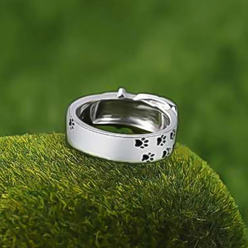 Collar Anillo Inspirado en Perros, Bonito y Estiloso