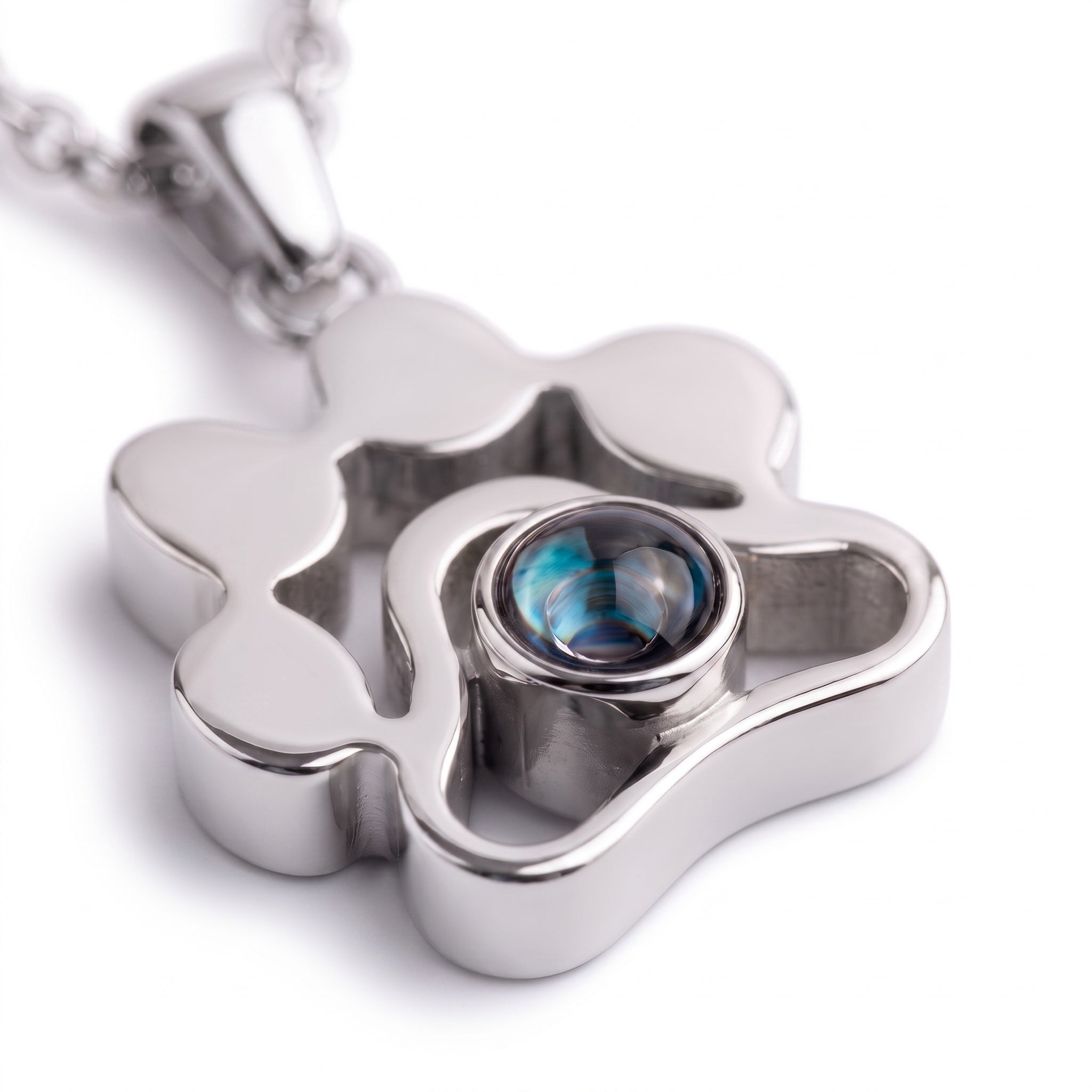 Collar personalizado con huella y foto
