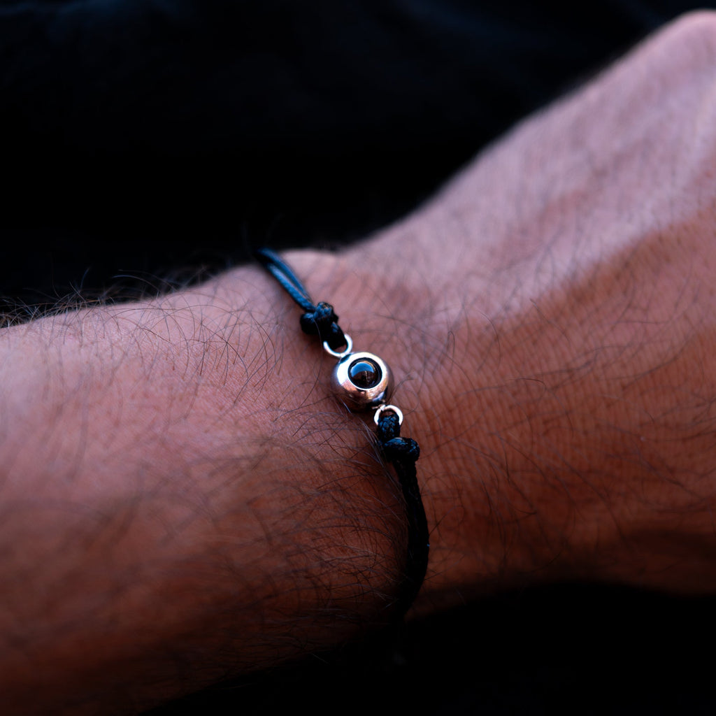 Pulsera con foto personalizada - Nudo marinero
