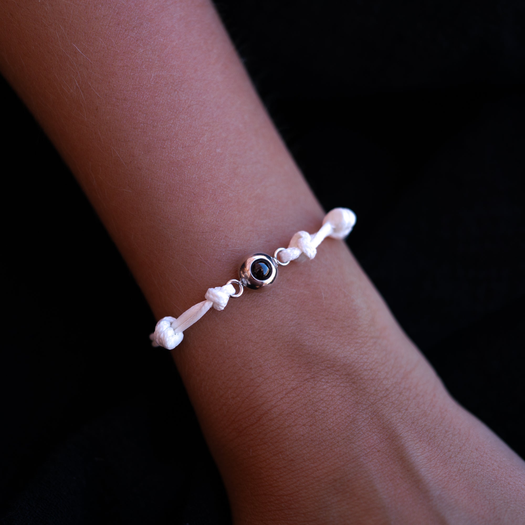 Pulsera con foto personalizada - Nudo marinero
