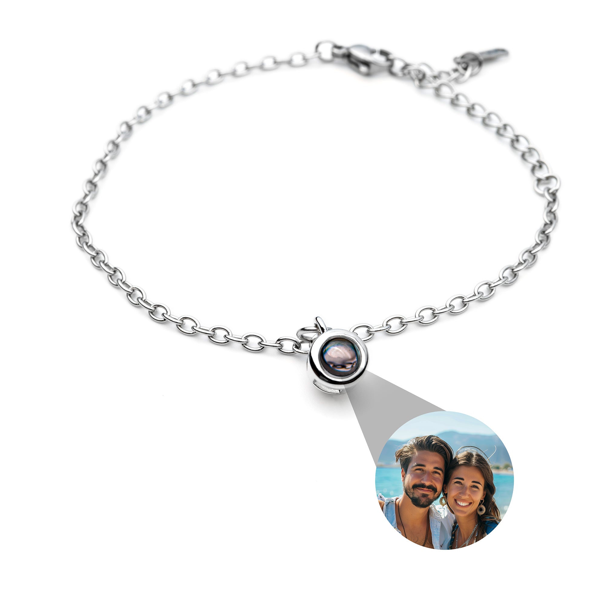 Pulsera con foto personalizada - Delicada