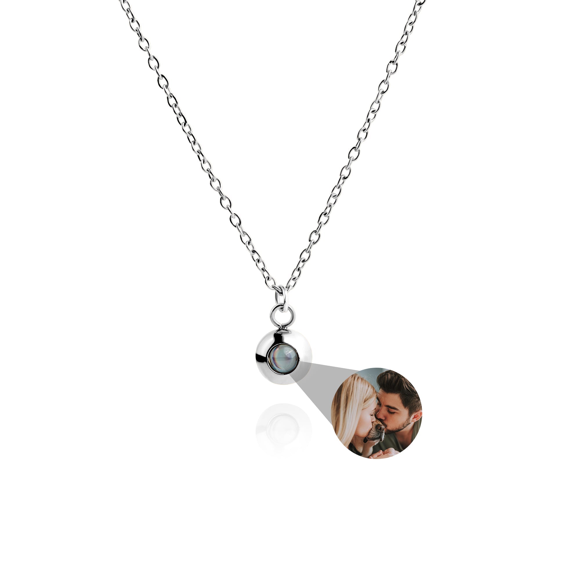 Collar con foto personalizada - delicado
