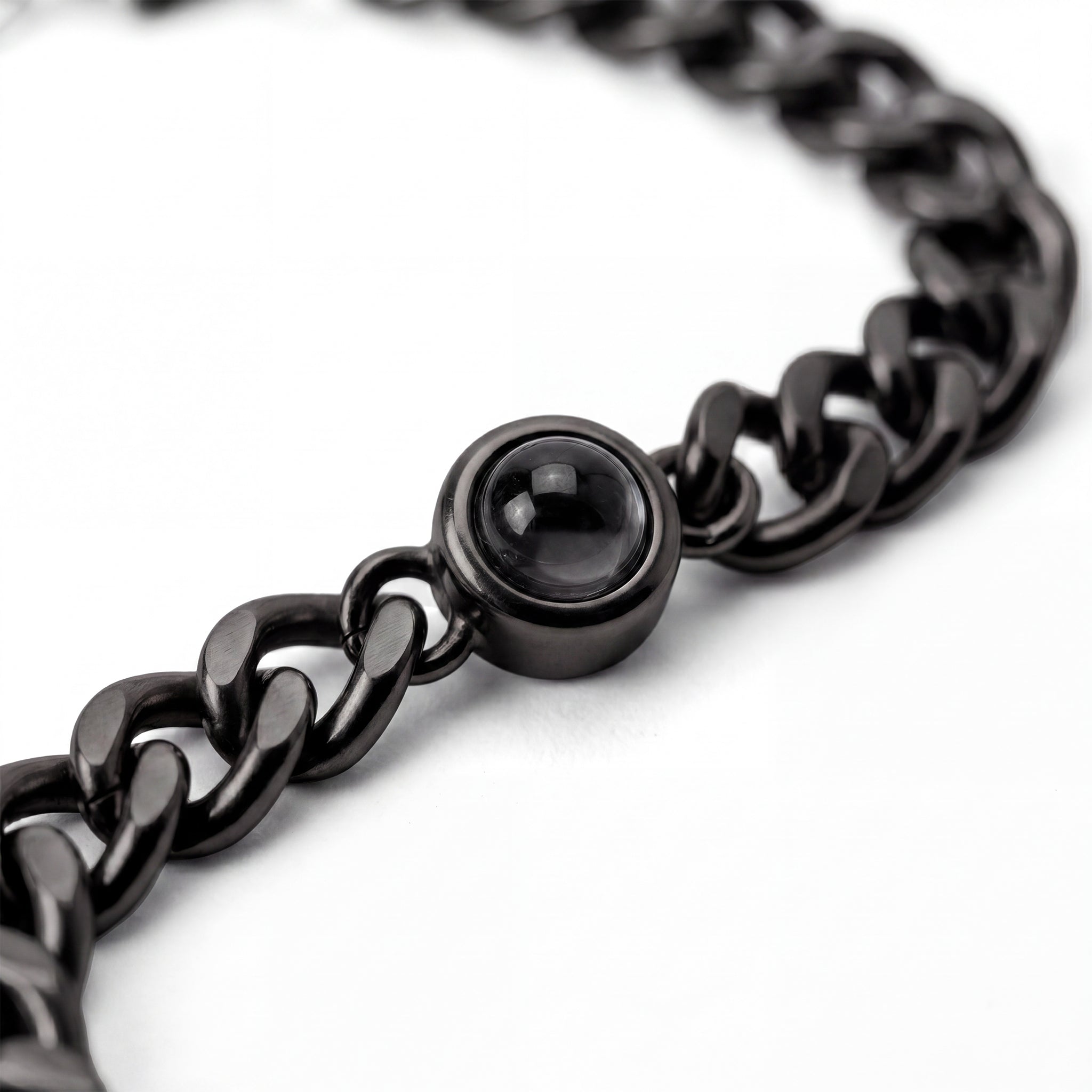 Pulsera con foto personalizada - Cadena Cubana
