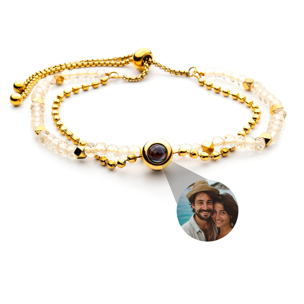 Pulsera con foto personalizada - Cristal
