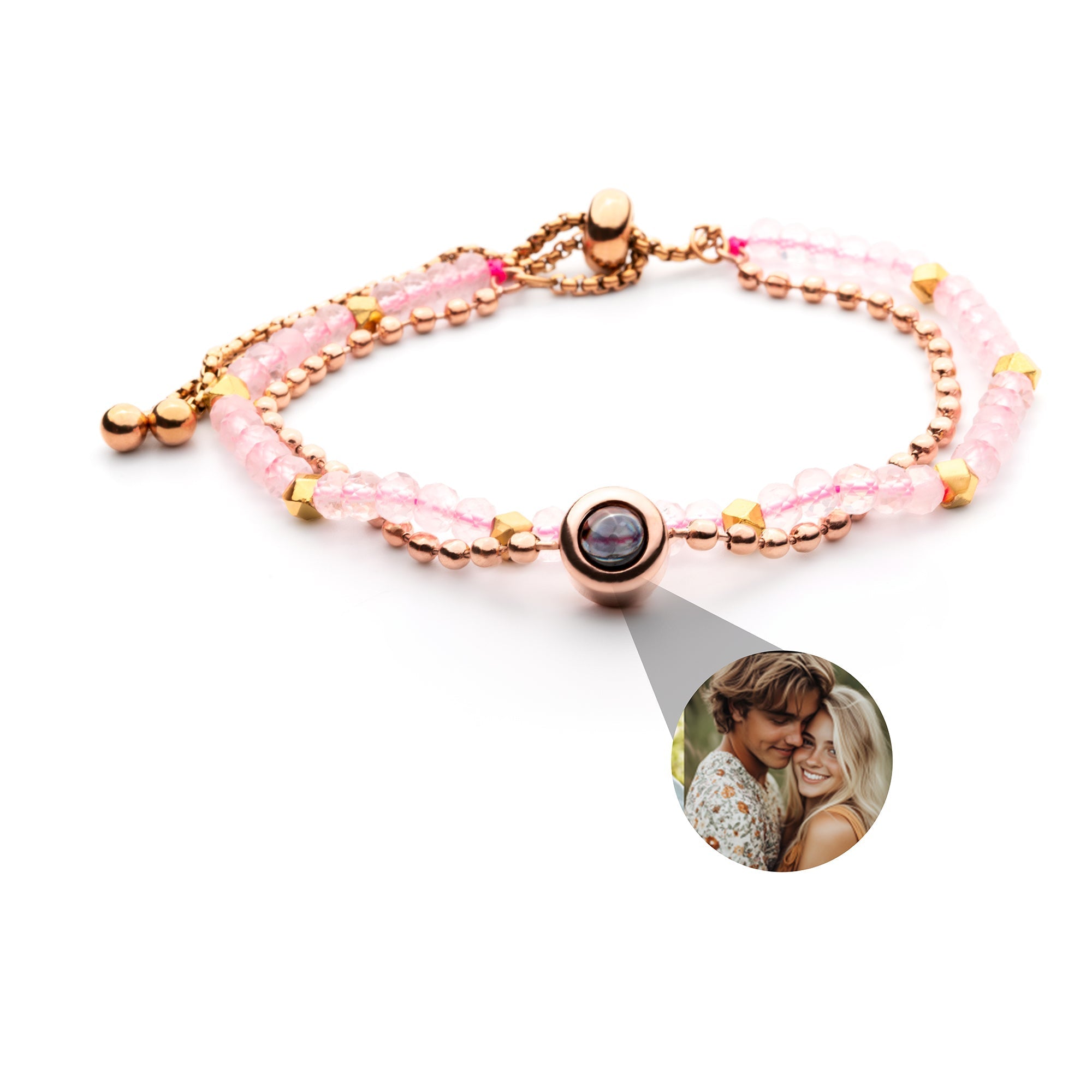 Pulsera con foto personalizada - Cristal