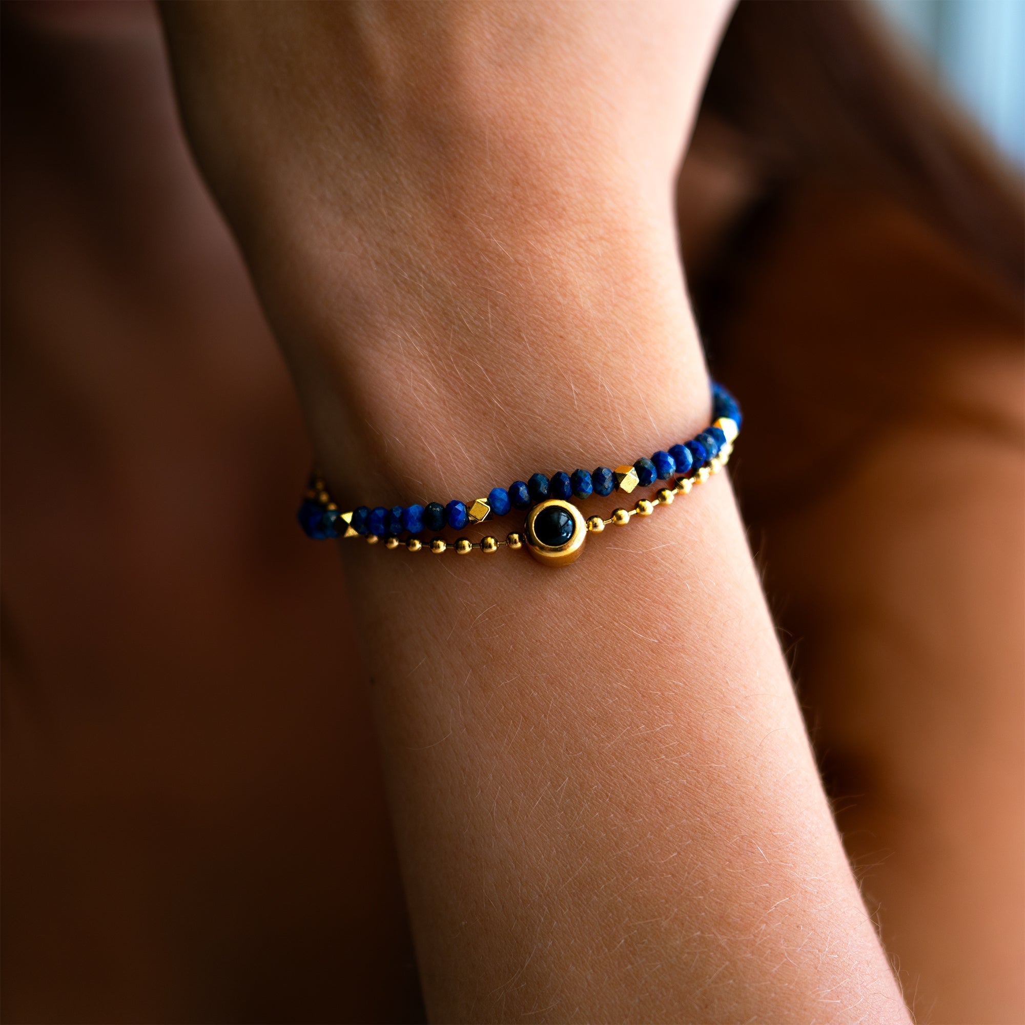 Pulsera con foto personalizada - Cristal