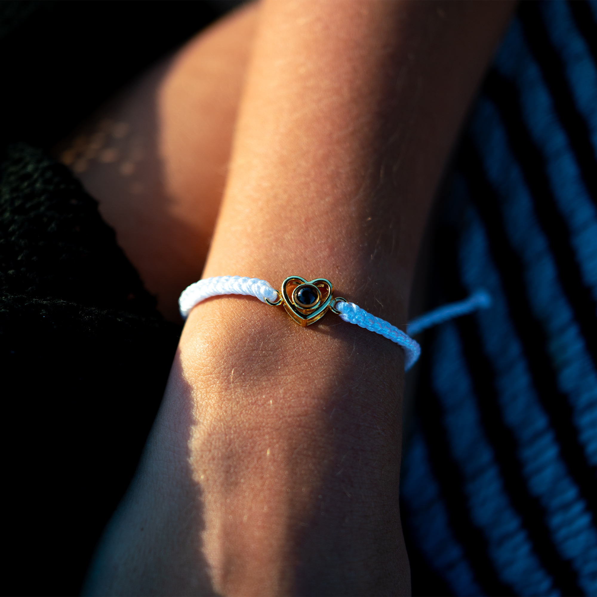 Pulsera con foto personalizada - Corazón