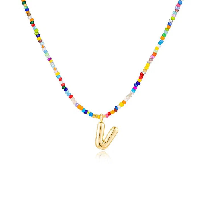 Collar de Inicial Colorida