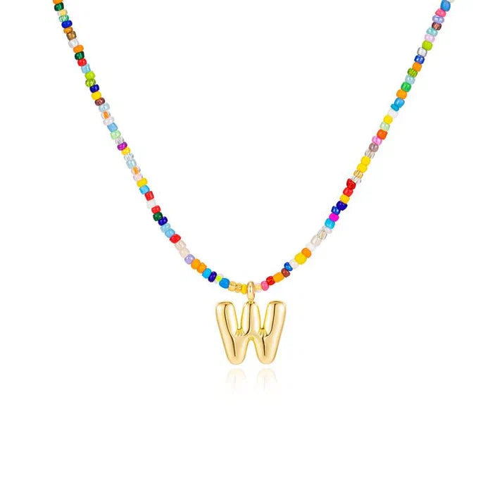 Collar de Inicial Colorida