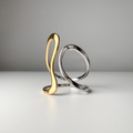 Anillo Ondulado Bicolor
