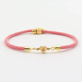 Pulseras Ajustables con Inicial en Forma de Corazón 1+1 Gratis