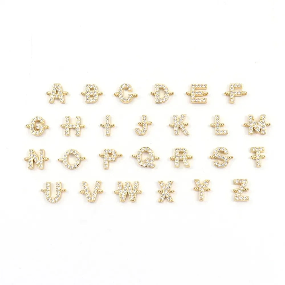Pulseras Ajustables con Iniciales 1+1 Gratis