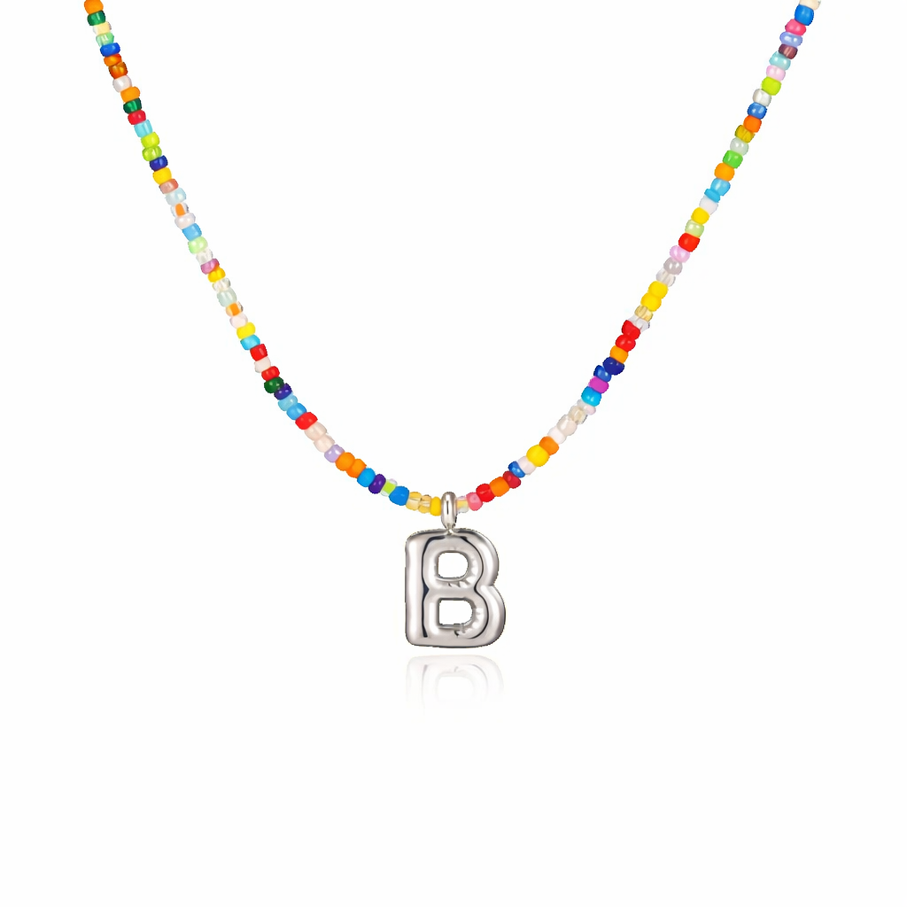 Collar de Inicial Colorida