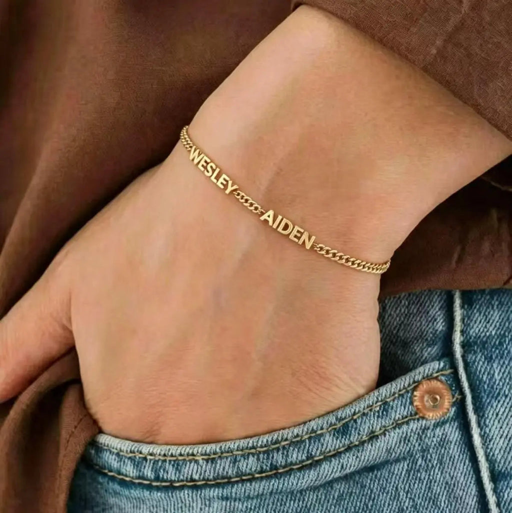 Pulsera de Nombre Personalizada