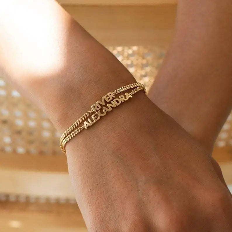 Pulsera de Nombre Personalizada