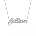 Collar de Nombre Personalizado con Diamantes